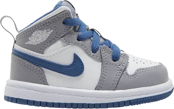  Jordan 1 Mid True Blue Cement (TD)