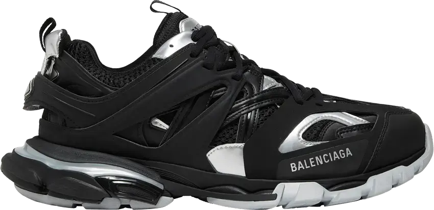  Balenciaga Track Sneaker &#039;Black Silver&#039;