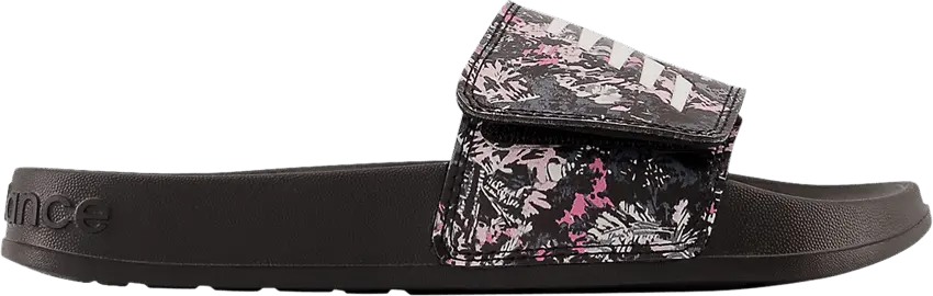  New Balance 200 Adjustable Slide Big Kid &#039;Floral&#039;