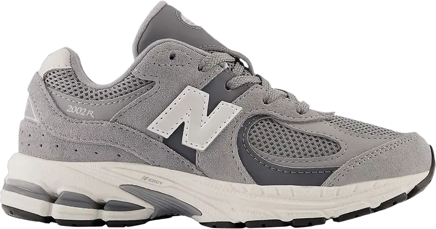  New Balance 2002R Little Kid Wide &#039;Steel Lead&#039;