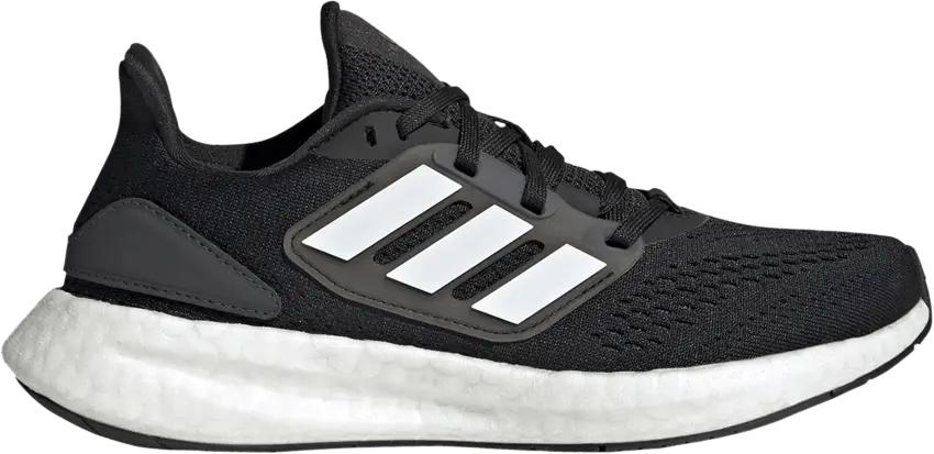  Adidas PureBoost 22 J &#039;Black White&#039;