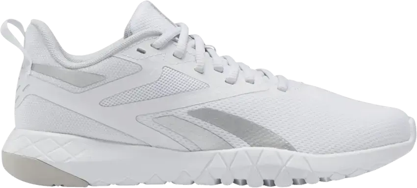  Reebok Wmns Flexagon Force 4 &#039;White Silver Metallic&#039;