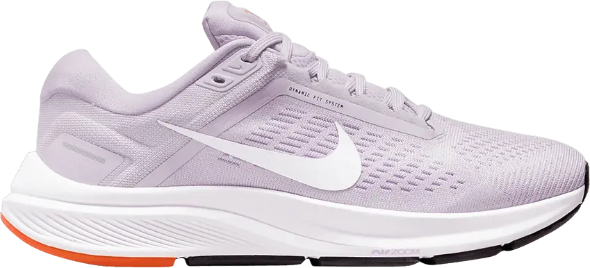  Nike Wmns Air Zoom Structure 24 &#039;Lilac Rush Orange&#039;