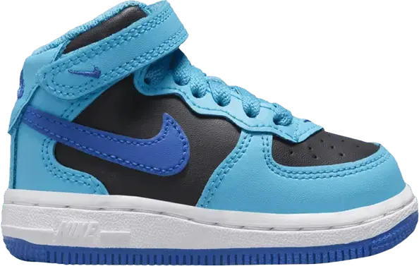  Nike Force 1 Mid LE TD &#039;Blue Lightning Black&#039;