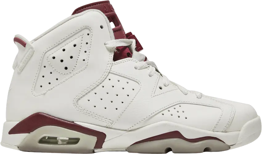  Air Jordan 6 Retro OG BG &#039;Maroon&#039; 2015