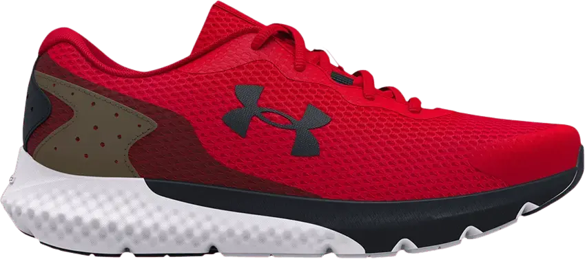  Under Armour Charged Rogue 3 GS &#039;Red&#039;