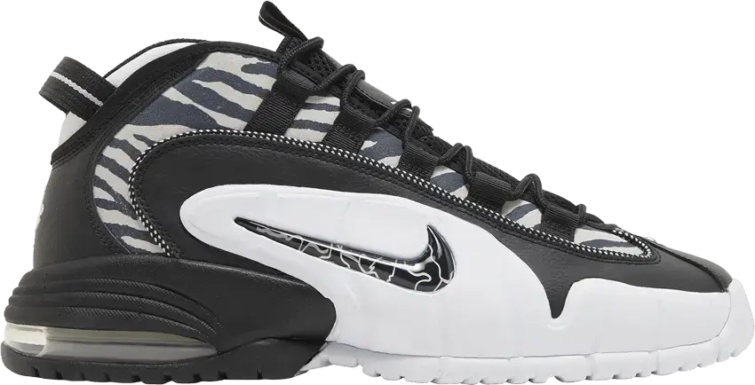  Nike Air Max Penny 1 Tiger Stripes Black White