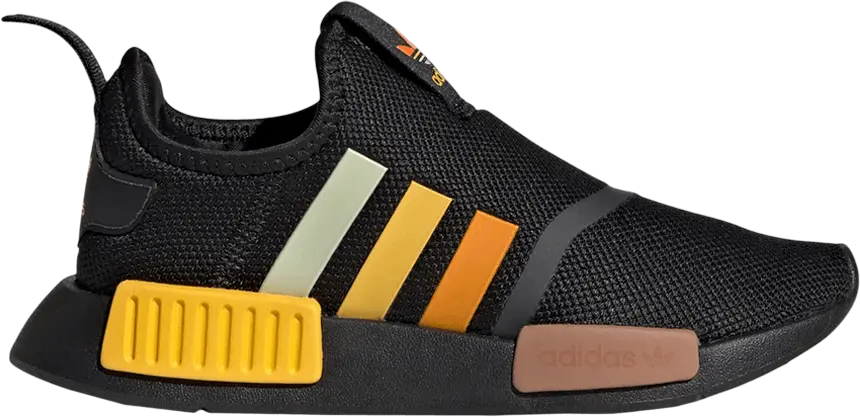  Adidas NMD 360 Little Kid &#039;Black Clay Strata&#039;