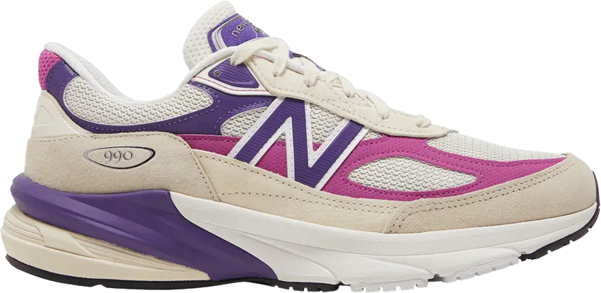  New Balance 990v6 MiUSA Magenta Pop