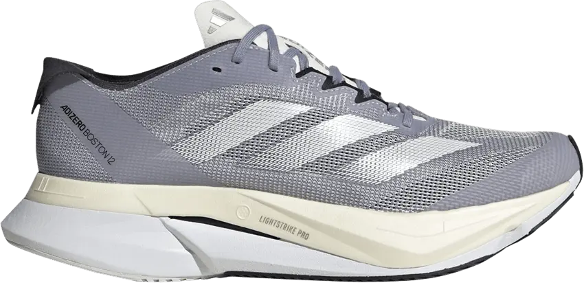  Adidas Wmns Adizero Boston 12 &#039;Silver Violet White&#039;