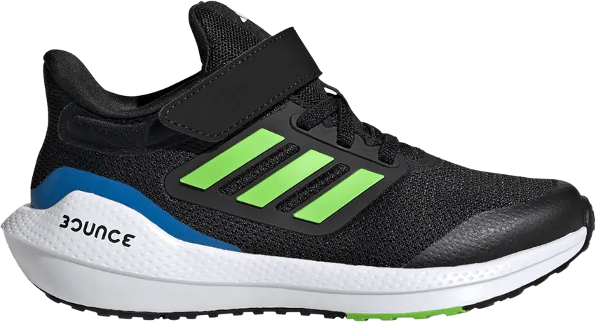  Adidas Ultrabounce Big Kid &#039;Black Lucid Lime&#039;