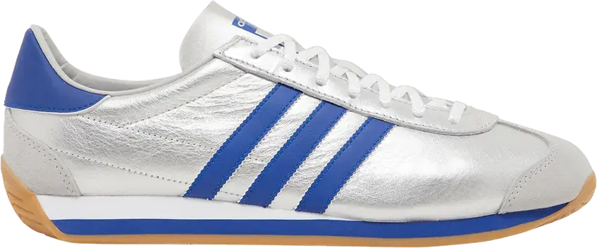  Adidas Country OG &#039;Matte Silver Bright Blue&#039;