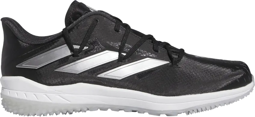  Adidas Adizero Afterburner 9 TF &#039;Black Silver&#039;