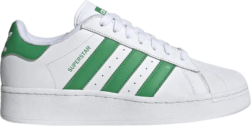  Adidas Superstar XLG &#039;White Green&#039;
