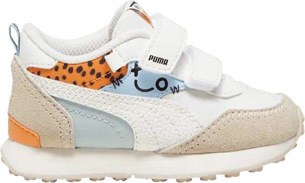  Puma Rider FV Toddler &#039;Mix Match - Warm White&#039;