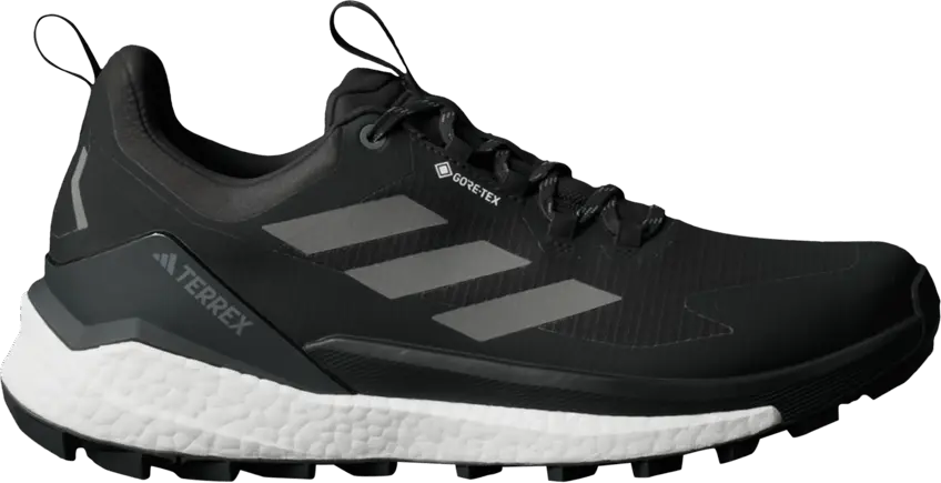  Adidas Terrex Free Hiker 2 Low GORE-TEX &#039;Black Grey White&#039;