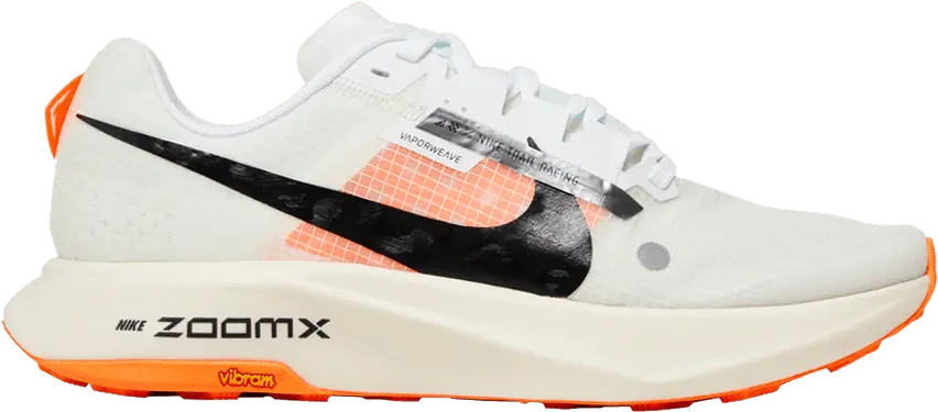 Nike ZoomX Ultrafly Trail Prototype Pale Ivory Total Orange