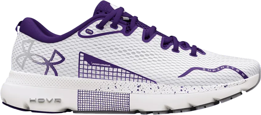  Under Armour Wmns HOVR Infinite 5 Collegiate &#039;Northwestern University&#039;