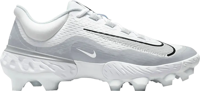  Nike Alpha Huarache Elite 4 Low MCS &#039;White Wolf Grey&#039;