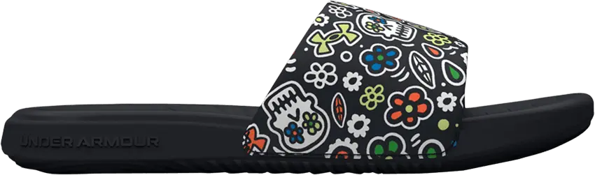 Under Armour Ansa Slides &#039;Day of the Dead&#039;