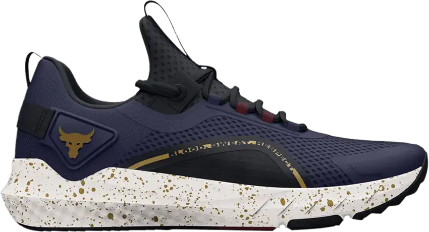 Under Armour Project Rock BSR 3 &#039;Midnight Navy Metallic Gold&#039;