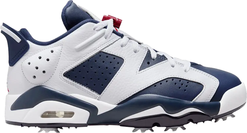  Air Jordan 6 Retro Low Golf &#039;Olympic&#039;