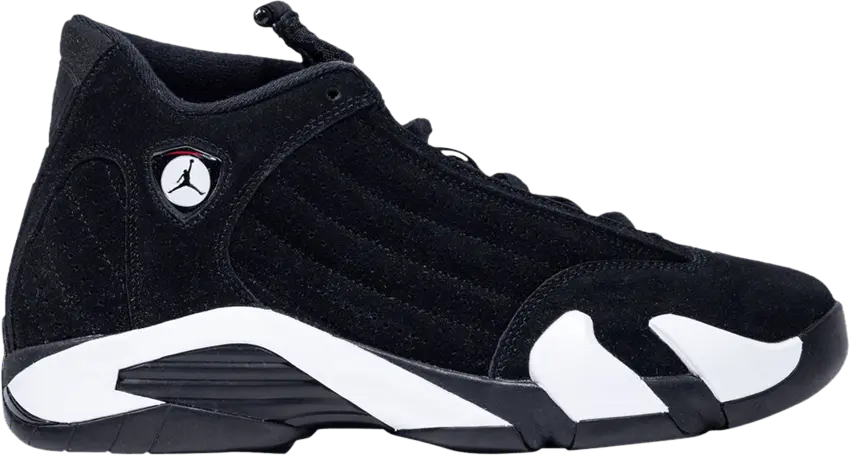  Jordan 14 Retro Black White