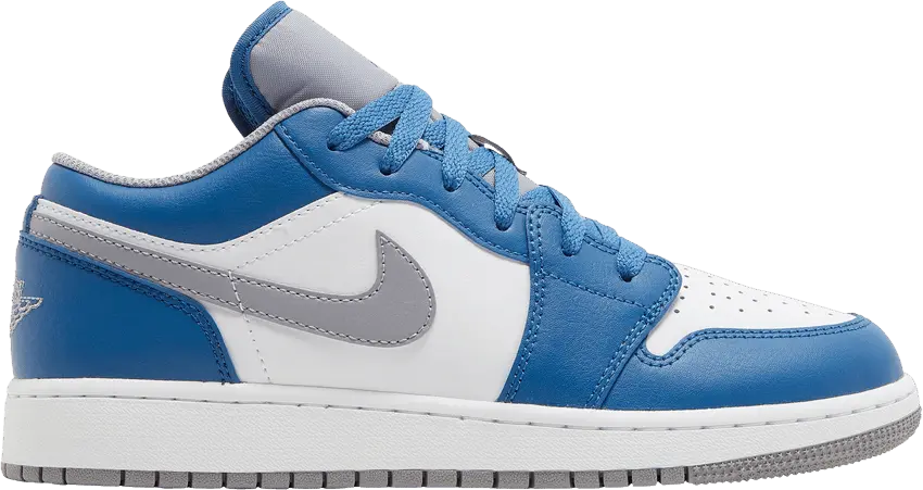  Jordan 1 Low True Blue (GS)