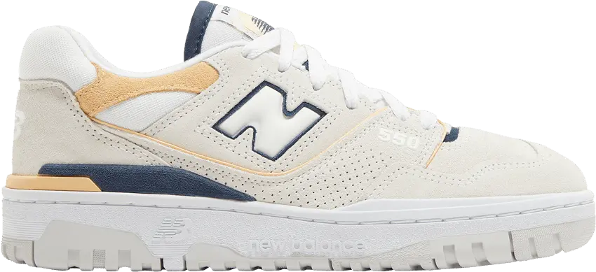  New Balance 550 Sea Salt Navy Raw Sugar (Women&#039;s)