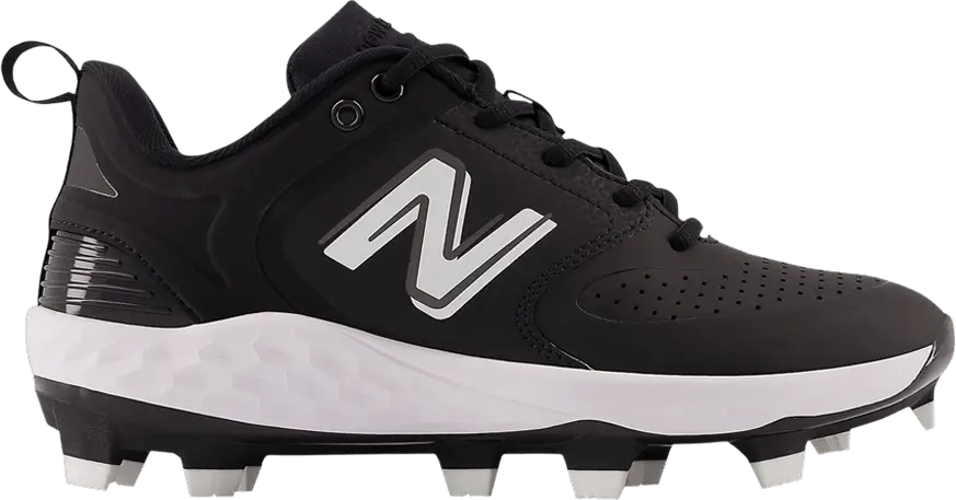  New Balance Wmns Fresh Foam Velo v3 Molded 2E Wide &#039;Black White&#039;