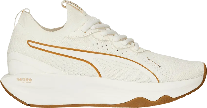 Puma Wmns PWR XX Nitro Luxe &#039;Warm White Gold&#039;