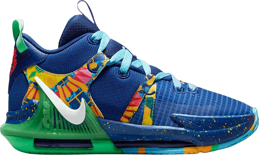  Nike LeBron Witness 7 GS &#039;Kaleidoscope&#039;