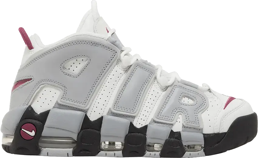  Nike Air More Uptempo Rosewood Wolf Grey (Women&#039;s)