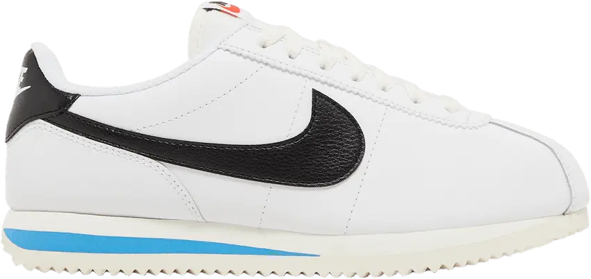  Nike Cortez White Black Light Photo Blue (Women&#039;s)