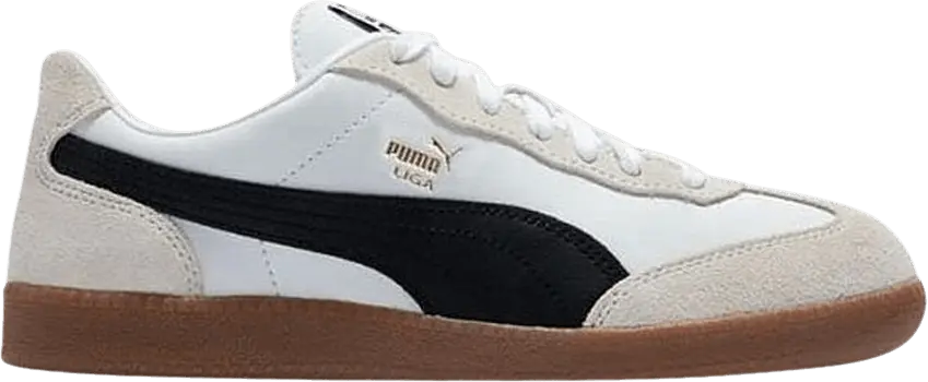 Puma Liga Leather SD &#039;White Black Gum&#039;