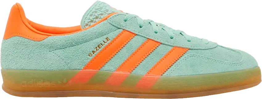  Adidas Wmns Gazelle Indoor &#039;Pulse Mint Solar Orange&#039;