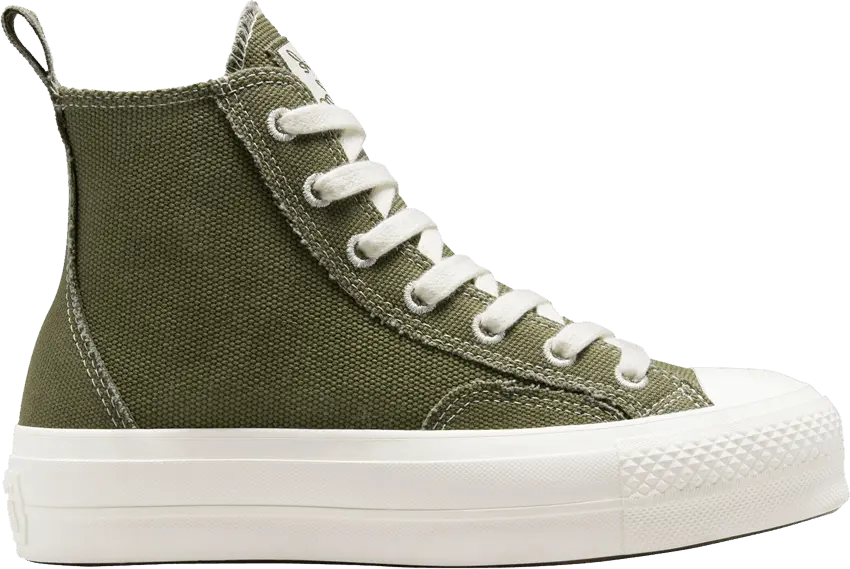  Converse Wmns Chuck Taylor All Star Lift Platform High &#039;Oversized Patch&#039;