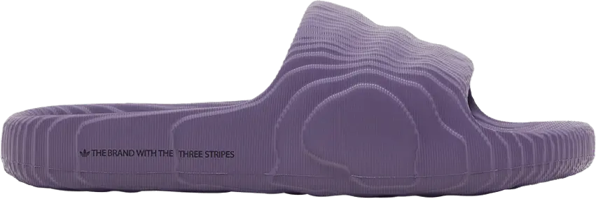  Adidas Adilette 22 Slides &#039;Tech Purple&#039;