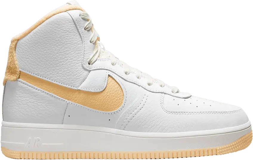  Nike Wmns Air Force 1 High Sculpt &#039;White Pale Vanilla&#039;