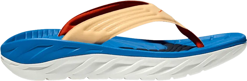  Hoka One One Ora Recovery Flip Slide &#039;Impala Coastal Sky&#039;