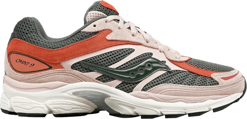 Saucony ProGrid Omni 9 Premium &#039;Dust Pink Green&#039;