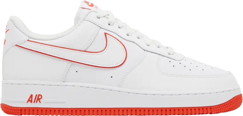  Nike Air Force 1 Low &#039;07 White Picante Red