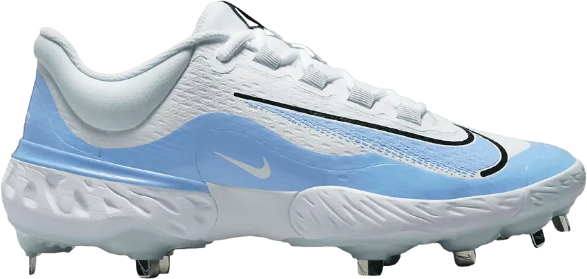  Nike Alpha Huarache Elite 4 Low TB &#039;White Valor Blue&#039;