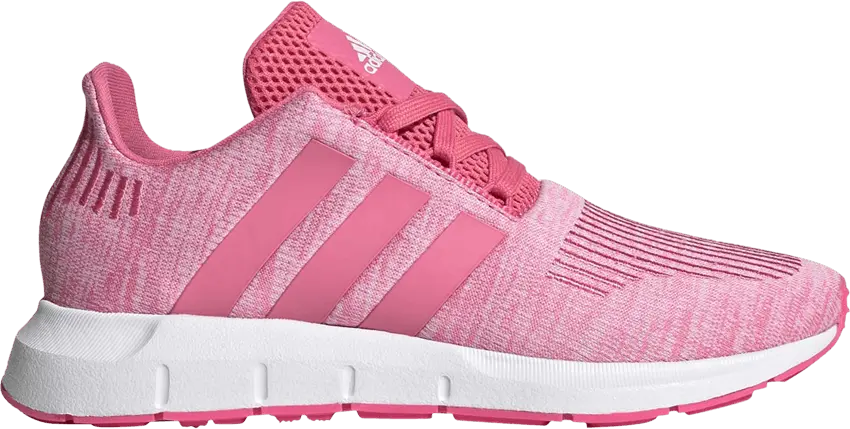  Adidas Swift Run 1.0 Big Kid &#039;Pink Fusion&#039;