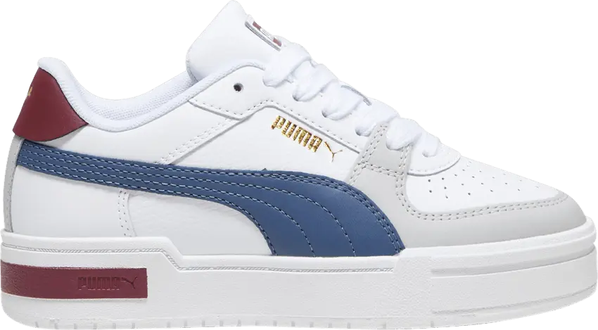  Puma CA Pro Big Kid &#039;Block - White Inky Blue&#039;