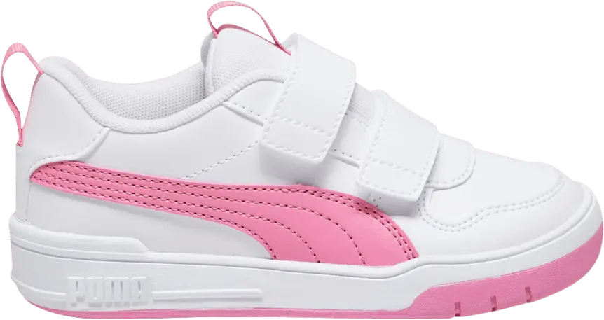 Puma Multiflex SL V Little Kid &#039;White Strawberry Burst&#039;