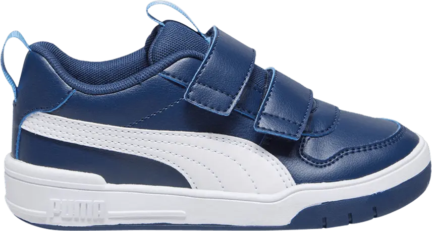  Puma Multiflex SL V Little Kid &#039;Persian Blue White&#039;