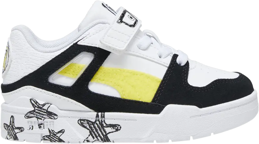  Puma SpongeBob SquarePants x Slipstream Little Kid &#039;SpongeBob&#039;s Glasses&#039;