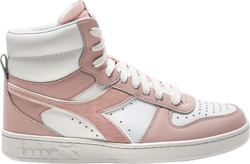  Diadora Wmns Magic Basket Mid &#039;Peach Whip White&#039;