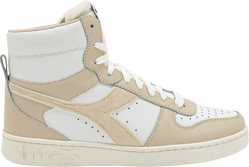  Diadora Wmns Magic Basket Mid &#039;Beige Birch White&#039;